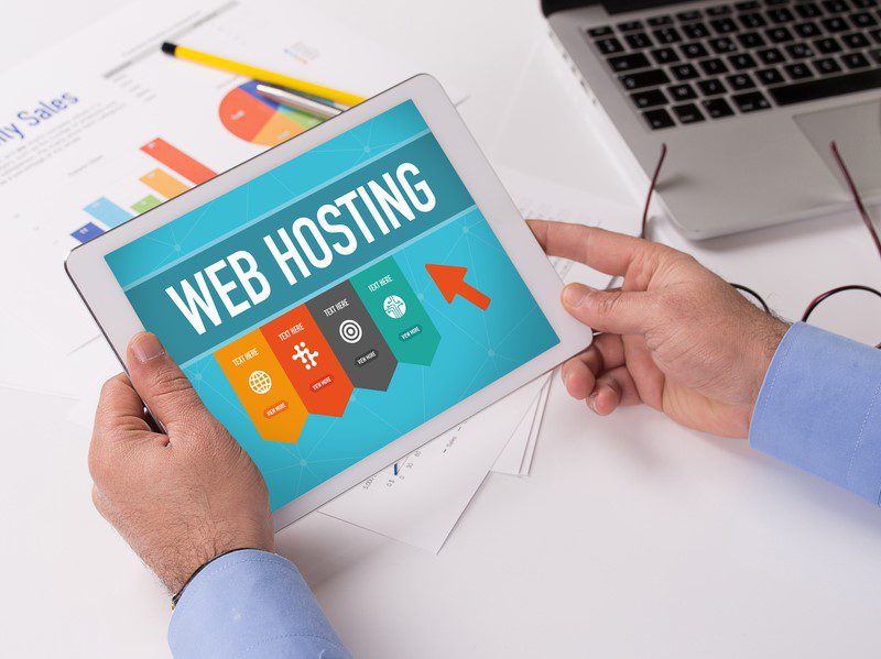 web hosting takes place locally via personal computers or servers