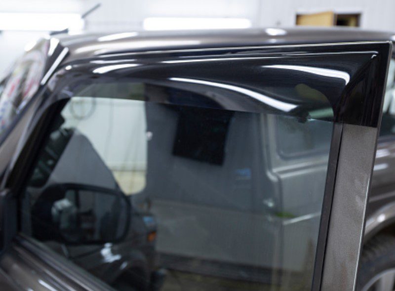 Car air deflectors are handy during rainy months. 