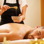 milk and honey massage