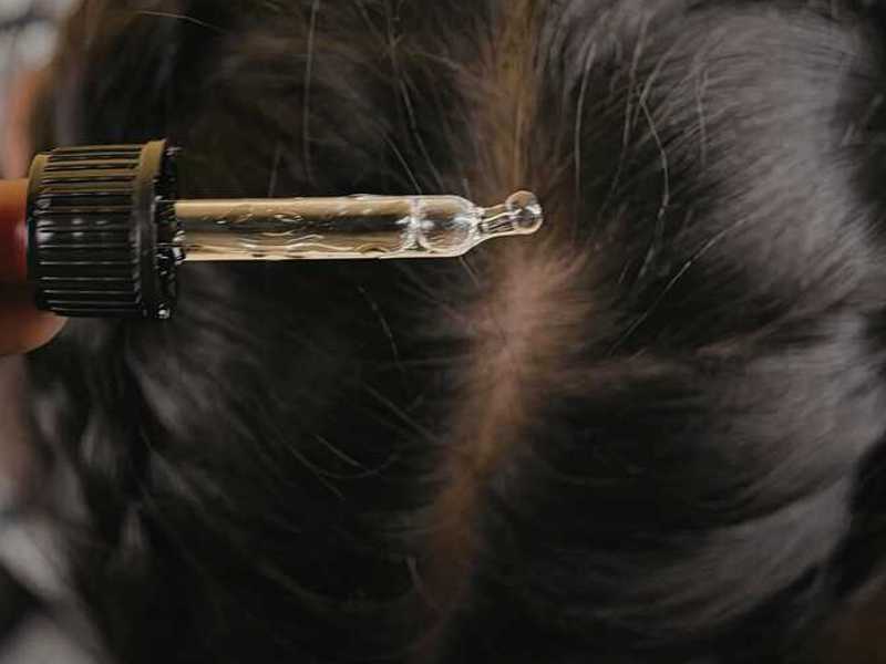 black seed oil hair massage