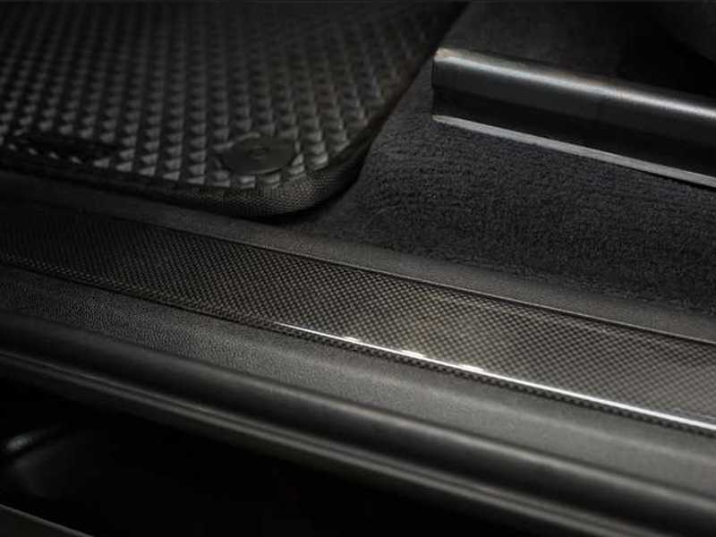 car sill at car's door